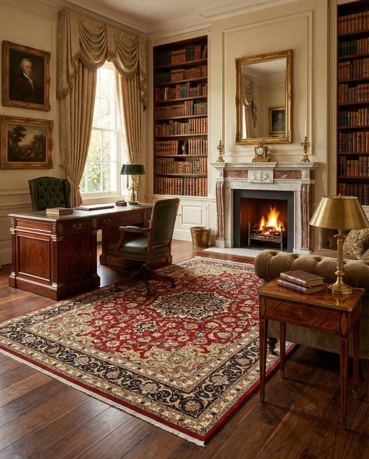 Detail image of 5' 1 x 6' 5 Tabriz Rug