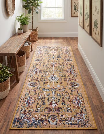 2' x 5' Kamala Washable Runner Rug