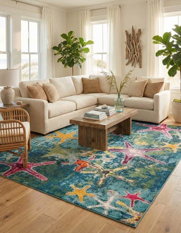 9' x 12' 2 Washable Amalfi Rug