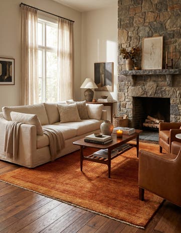 4' 7 x 6' 6 Juma Wool Rug