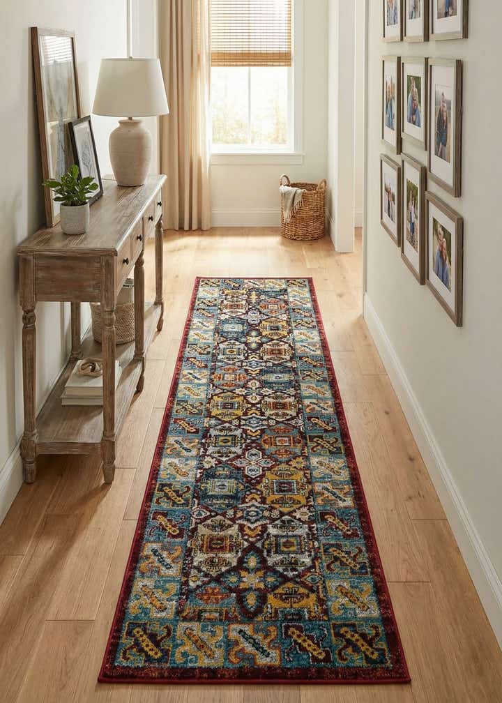 2' x 8' Kamala Washable Runner Rug