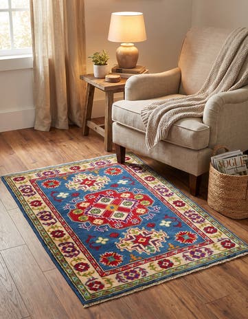 2' 9 x 3' 9 Hand Knotted Kazak Rug