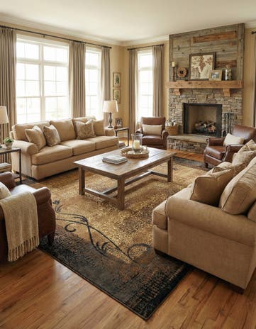 10' x 14' 1 Coffee Shop Rug