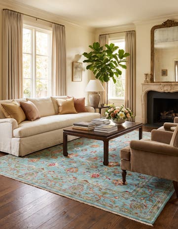 8' 1 x 9' 5 Hand Knotted Ariana Rug