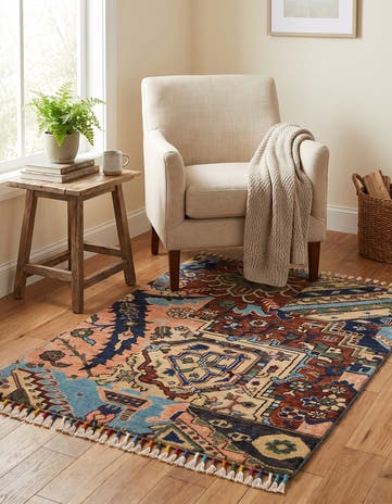 2' x 2' 11 Hand Knotted Ariana Ziegler Rug