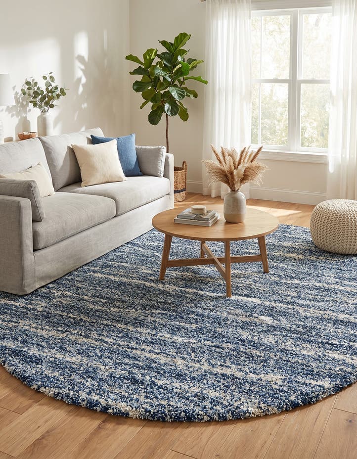7' 10 x 10' Serenity Shag Oval Rug