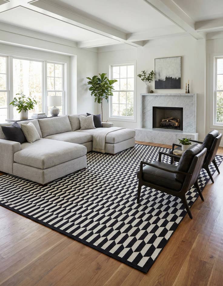 Detail image of 10' x 10' Milano Square Rug