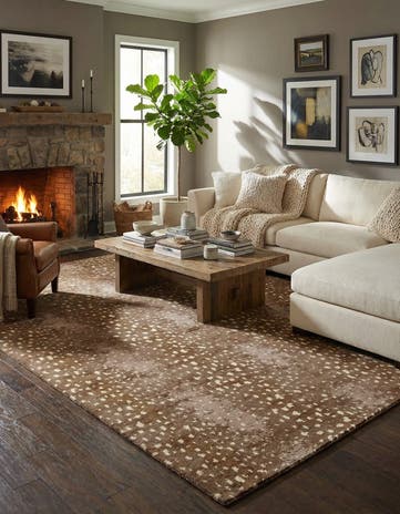 8' 11 x 11' 11 Hand Knotted Gabbeh Wool Rug
