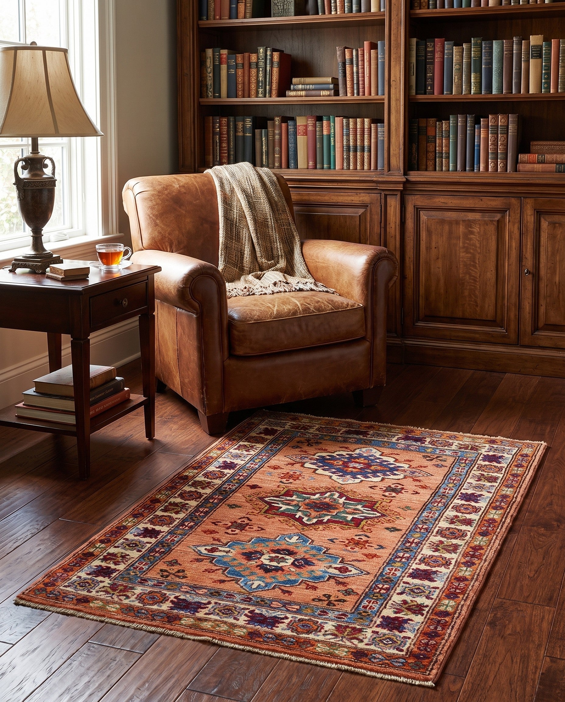 2' 8 x 3' 11 Hand Knotted Kazak Rug