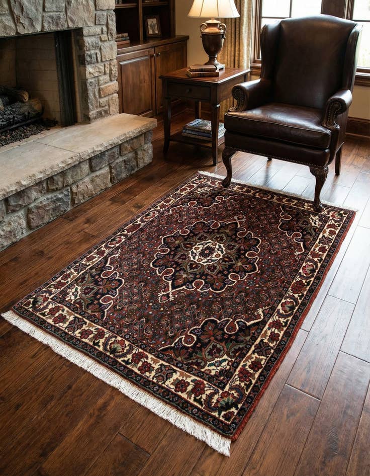 Detail image of 2' 7 x 3' 7 Bidjar Rug