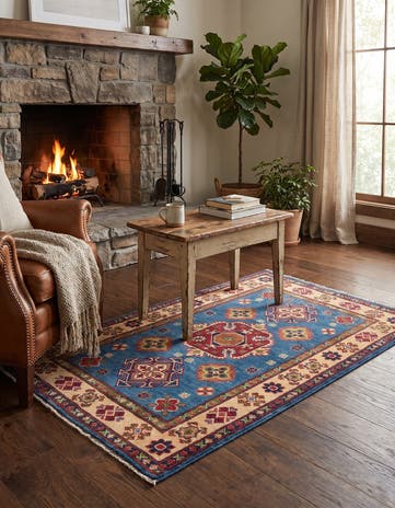 2' 8 x 4' 2 Hand Knotted Kazak Rug