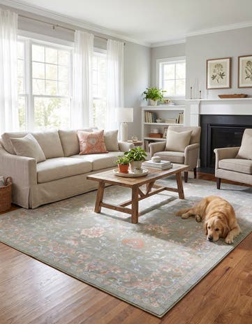 9' x 12' Kamala Washable Rug