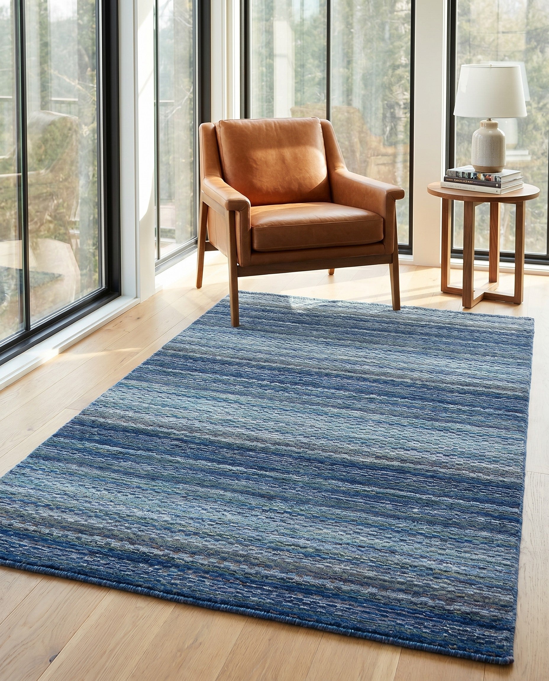 4' x 6' Hand Knotted Darya Wool Rug