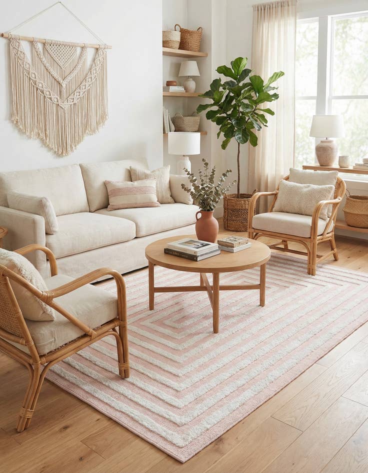 Detail image of  5' 3 x 8' Sabrina Soto Casa Toluca Rug