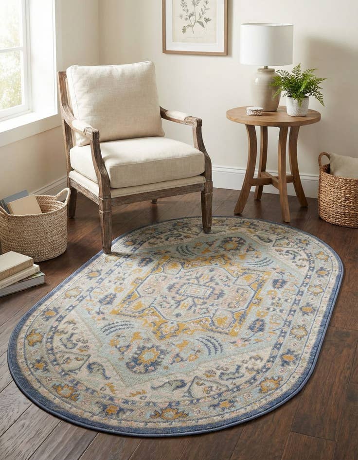 Detail image of 3' x 5' 3 Whitney Oval Rug