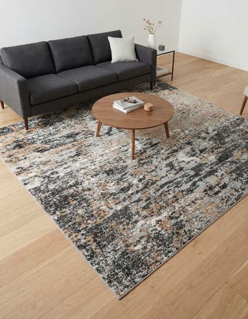 Beige Leipzig Square Rug