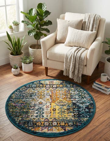3' x 3' Madeline Round Rug
