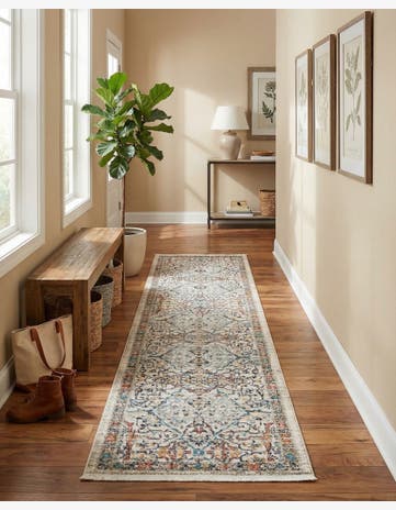 Ivory Lola Runner Rug