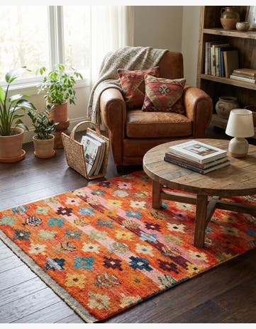 2' 11 x 4' 9 Hand Woven Balouch Wool Rug