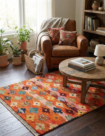 2' 11 x 4' 9 Hand Woven Balouch Wool Rug