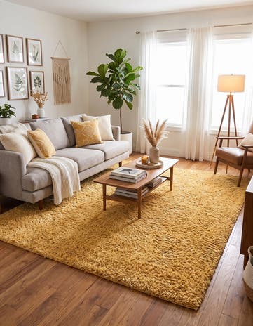10' x 10' Zermatt Shag Square Rug