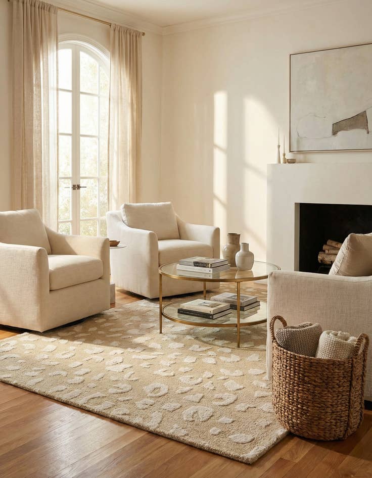 Detail image of 4' 4 x 5' 8 Luna Rug