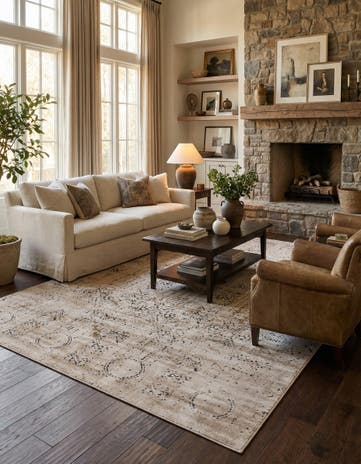 Beige Eliza Rug