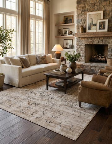 Beige Eliza Rug