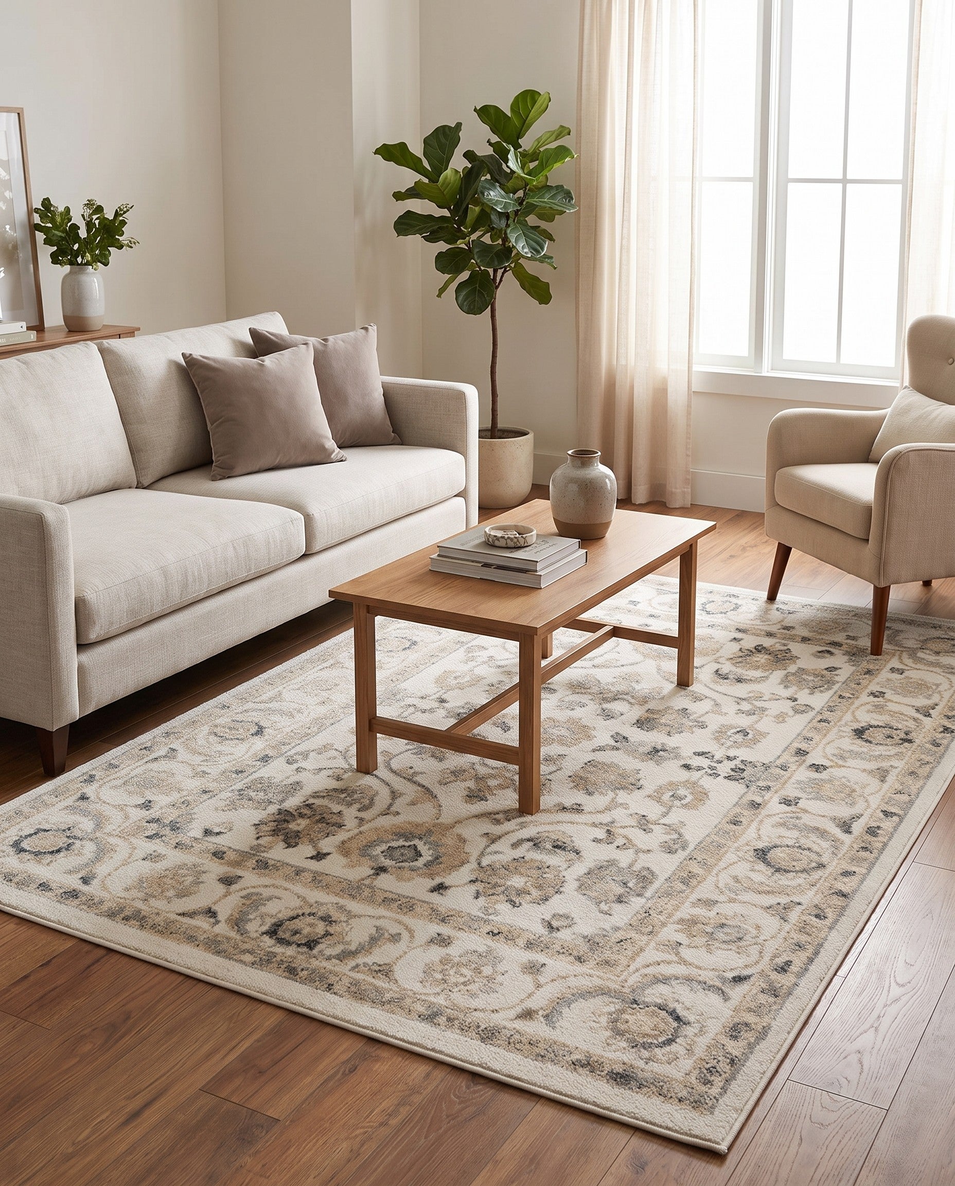 Ivory Aurelia Rug