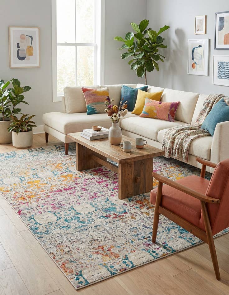 Detail image of 8' x 10' Amulet Rug