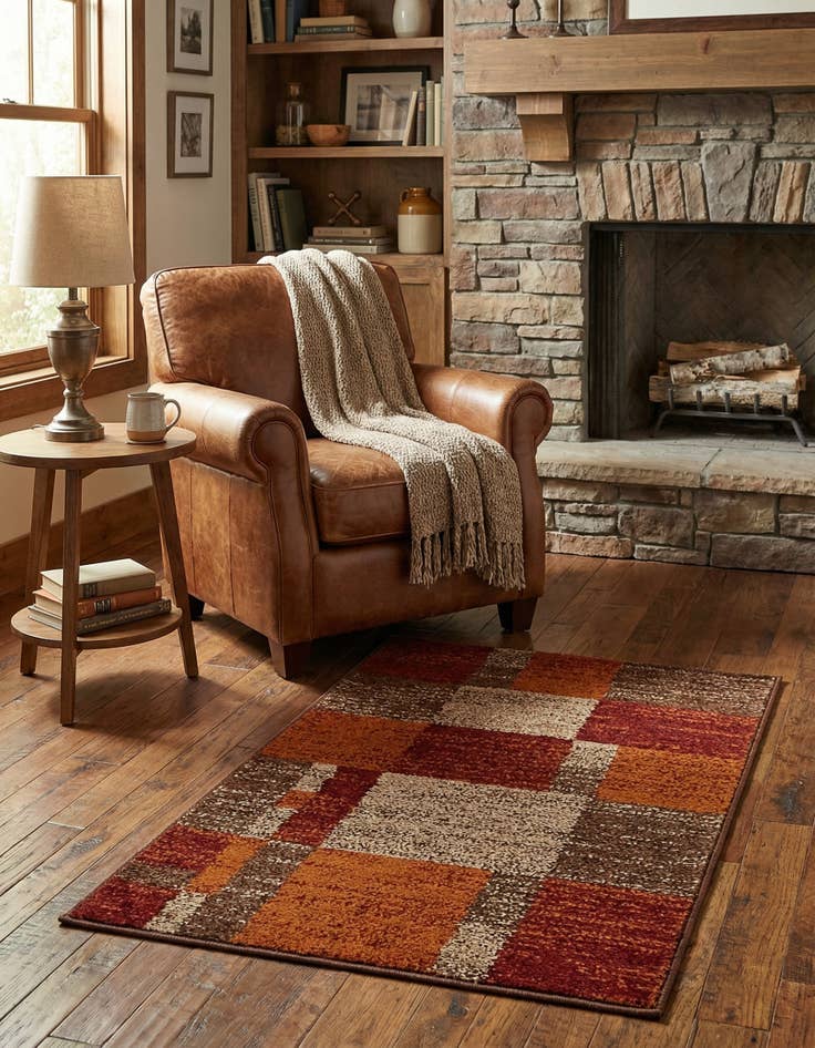 Detail image of 2' x 3' Harvest Rug