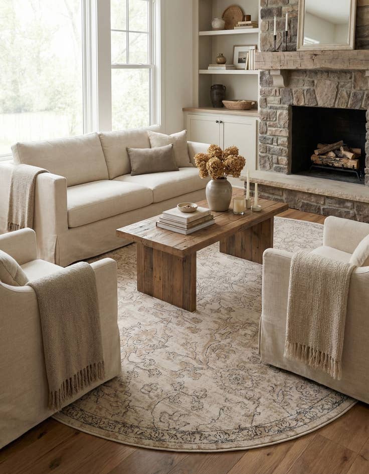 Detail image of 7' 10 x 10' Oregon Oval Rug