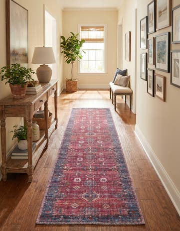 2' x 8' Washable Maahru Runner Rug
