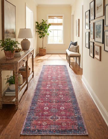 2' x 8' Washable Maahru Runner Rug