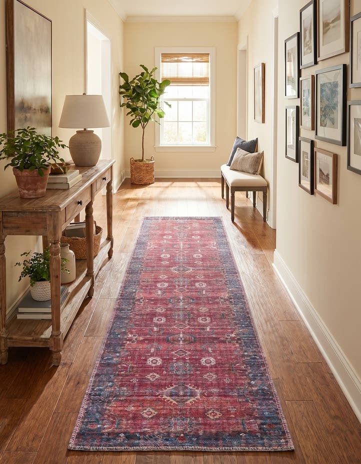 2' x 8' Washable Maahru Runner Rug