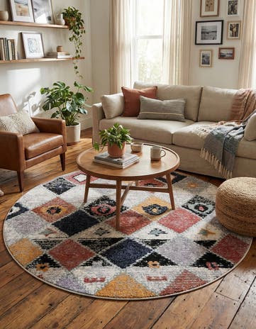 Morocco Round Rug