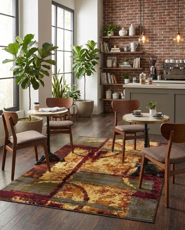  7' x 10' Cafe Rug