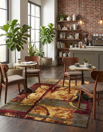 7' x 10' Cafe Rug