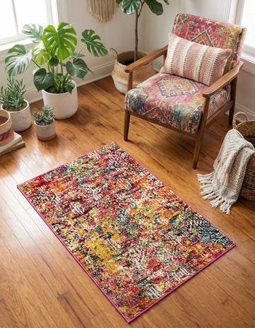 Washable Vivid Rug