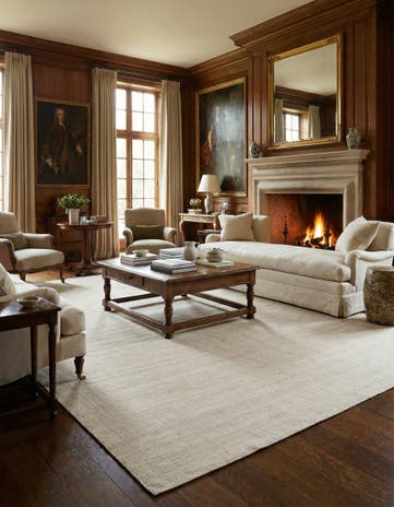 12' x 16' 1 Hand Woven Jill Zarin English Manor Wool Rug