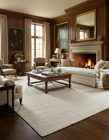 12' x 16' 1 Hand Woven Jill Zarin English Manor Wool Rug