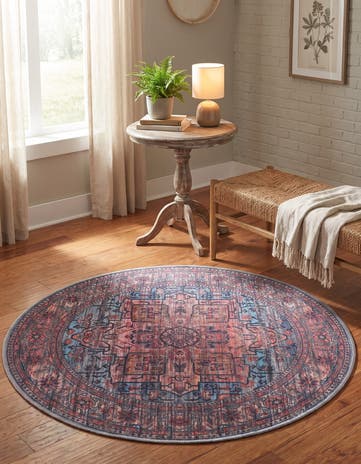 100cm x 100cm Maahru Round Rug