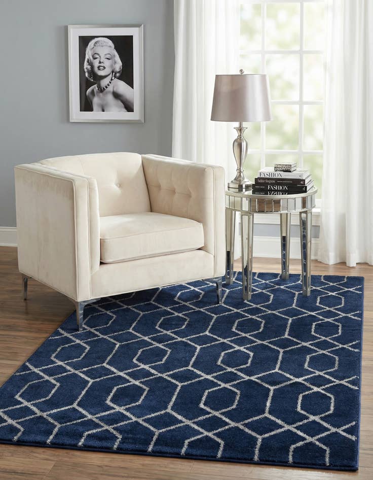 Detail image of 3' x 5' 3 Marilyn Monroe&trade; Glam Trellis Rug