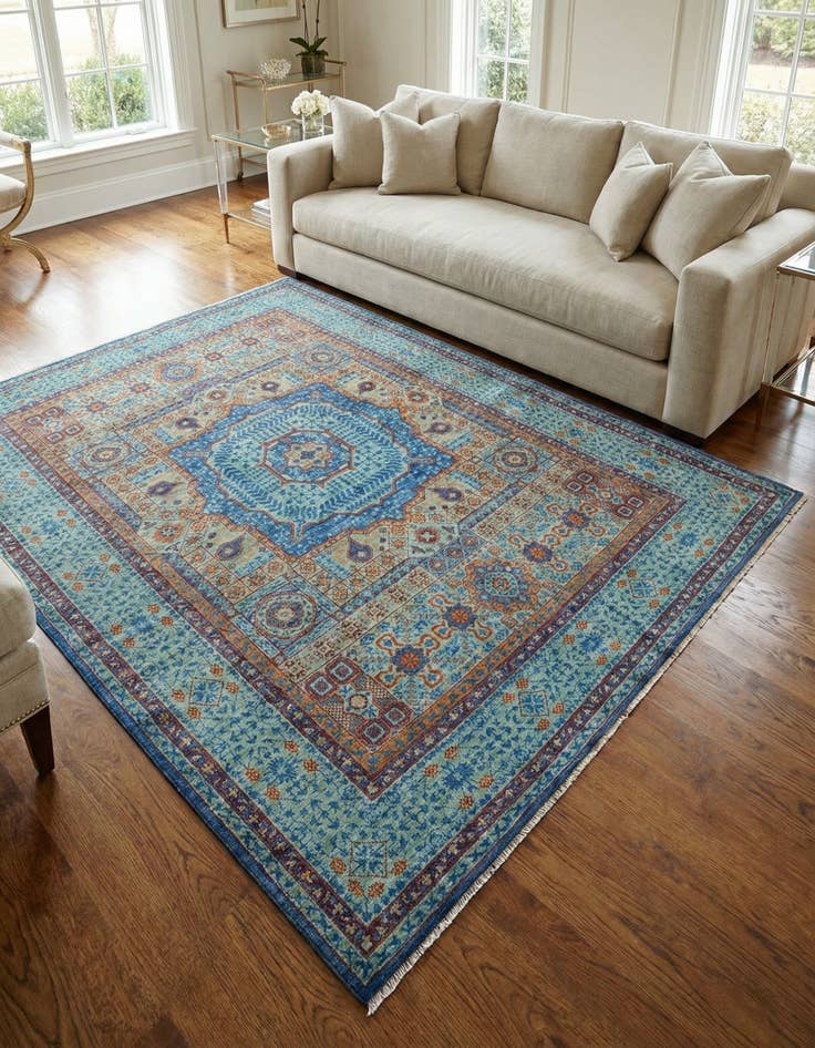 Detail image of 5' 1 x 6' 4 Amina Rug