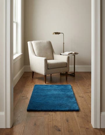 2' 6 x 4' 6 Hand Knotted Moroccan Wool Rug