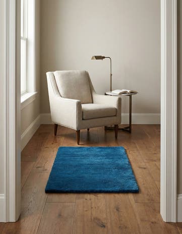 2' 6 x 4' 6 Hand Knotted Moroccan Wool Rug