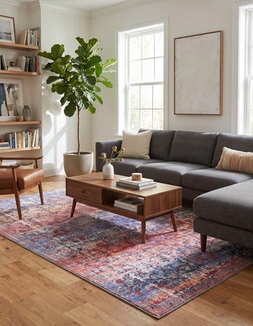 6' x 9' Washable Francesca Rug