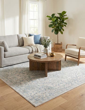 Gray Newport Square Rug