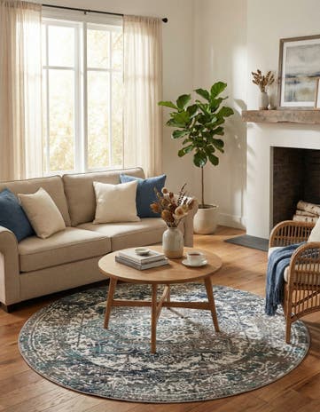 7' 10 x 7' 10 Arlington Round Rug