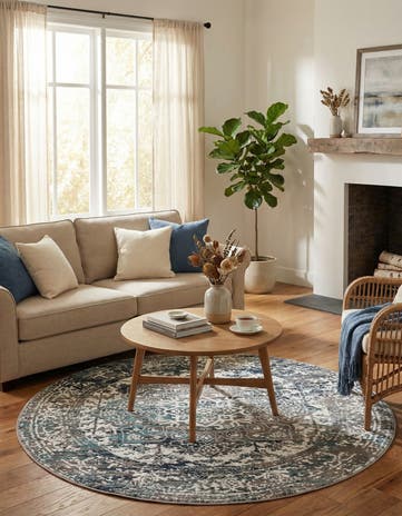 7' 10 x 7' 10 Arlington Round Rug